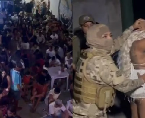 Polícia fecha baile de reggae em Teresina com espaço exclusivo para faccionados