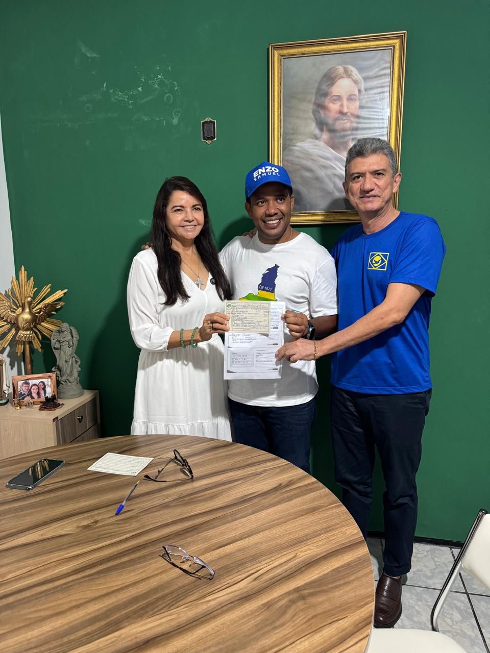 Enzo Samuel, presidente da Câmara, deixa PDT e filia-se ao  PV