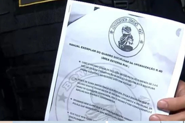 Facção Bonde dos 40 tinha estatuto com regras e punições internas, diz polícia