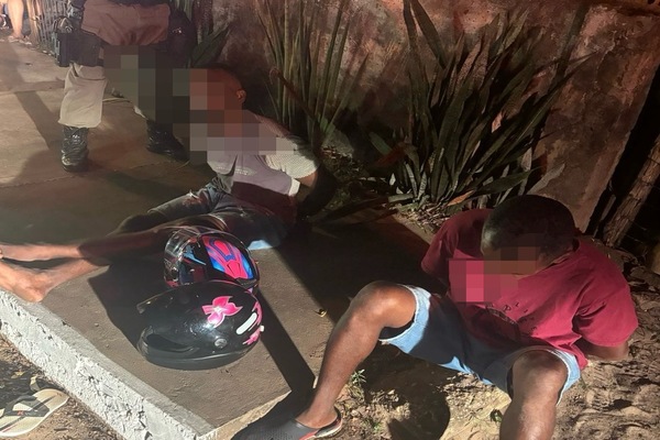 PM frustra tentativa de homicídio e prende dois suspeitos em José de Freitas