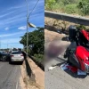 Homem perde a perna em acidente envolvendo cinco veículos na Ponte do Tancredo Neves