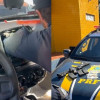 Três fuzis são apreendidos em fundo falso de carro na BR-316; motorista é preso em Picos
