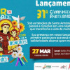 Caminhada da Fraternidade 2026 será realizada em 13 de junho, com tema inspirado em Santo Antônio