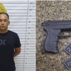 Pai aponta arma falsa para a cabeça da filha ao ameaçar ex e acaba preso em Parnaíba