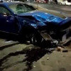 Engavetamento com sete carros deixa veículo destruído na BR-316 em Teresina