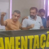 Em protesto dentro da Sead policiais penais cobram regulamentação da categoria