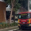 Princípio de incêndio atinge restaurante na zona Leste