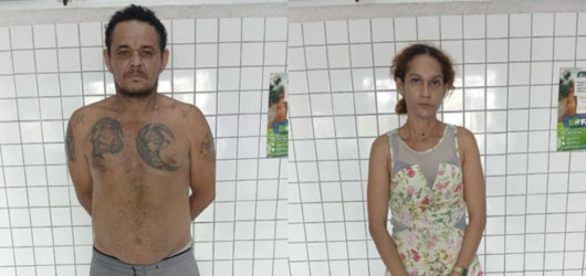Casal é preso por tráfico de drogas bairro Pindorama em Parnaíba