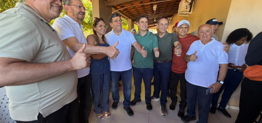 Severo Eulálio acompanha governador Rafael Fonteles em agenda no Sul do Piauí