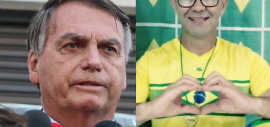 Bolsonaro sobre homem que se explodiu no STF: “Maluco”