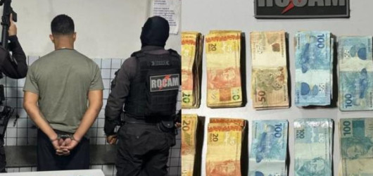 Homem é detido com R$ 18 mil após tentar fugir de abordagem em Teresina