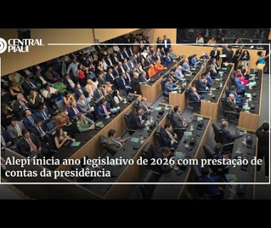 Alepi inicia ano legislativo de 2026 com prestação de contas da presidência