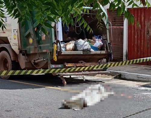 Mecânico morre após ser atropelado por caminhão de lixo na zona Leste de Teresina