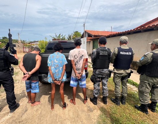 Polícia faz operação contra suspeitos com tornozeleira em Luís Correia