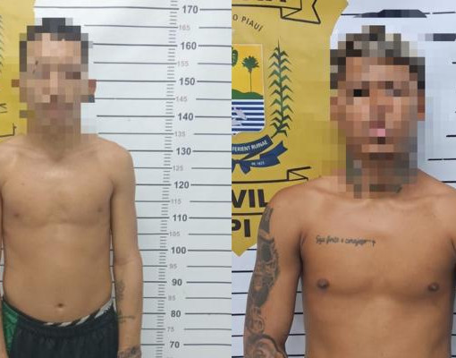 Dois homens são presos por tráfico de droga em Parnaíba