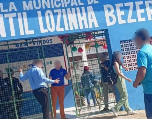 Homem armado com facão invade creche e provoca pânico em Parnaíba