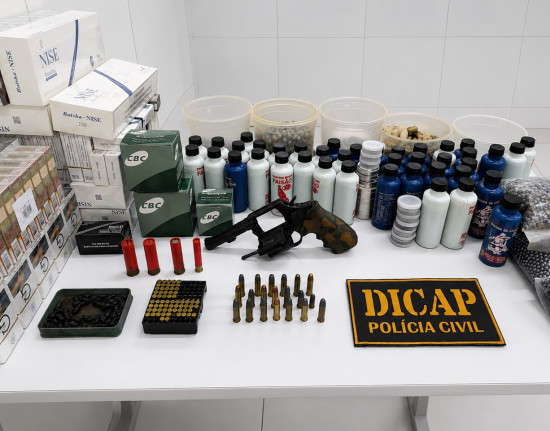 Idoso de 72 anos é preso por tráfico de munições em Timon