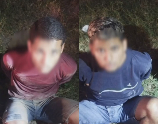 Dupla é flagrada roubando moto, troca tiros durante fuga e acaba presa na zona sul de teresina