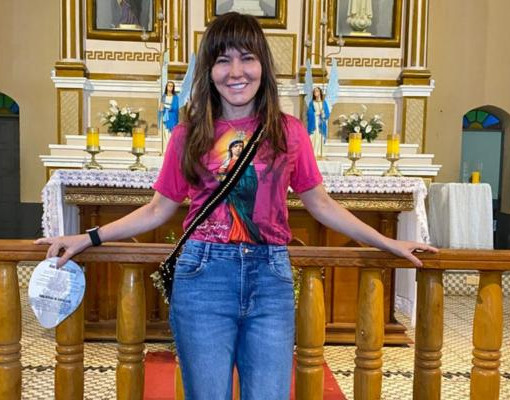 Prefeita de Esperantina participa do encerramento dos festejos de Santa Luzia