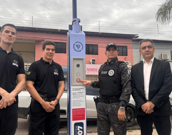 Teresina recebe mais dois totens inteligentes integrados à segurança pública