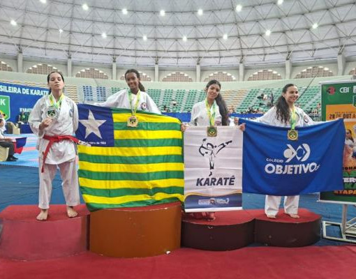 Estudante piauiense conquista bicampeonato brasileiro de karatê aos 14 anos