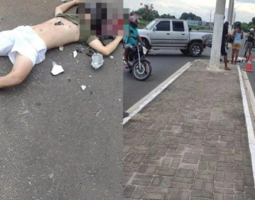 Motociclista morre após colisão violenta com caminhonete em Floriano