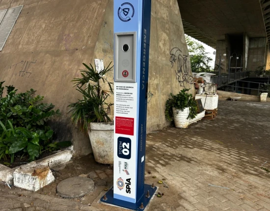 Rede de monitoramento é ampliada com dois novos totens em Teresina