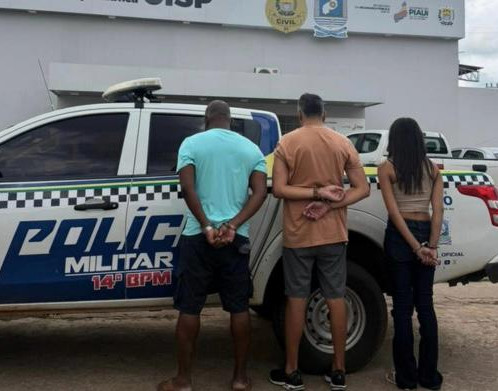 Trio de Brasília é preso por tentativa de fraude em Simplício Mendes