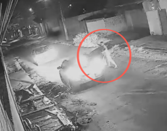 Vídeo: Criminoso atira contra veículo durante tentativa de assalto em Teresina