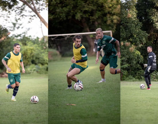Altos faz penúltimo treino e pode ter retorno de artilheiro contra o Tirol