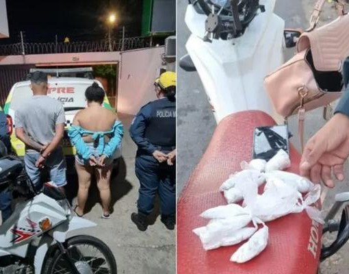 Casal é preso com mais de 250 porções de crack durante blitz na zona Norte