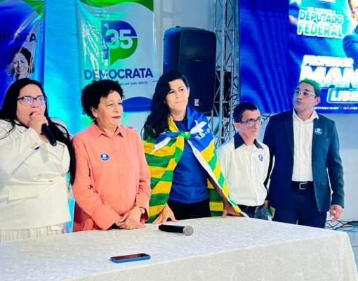 Democrata oficializa Ravenna Castro ao Governo do Piauí e lança chapa para o Senado