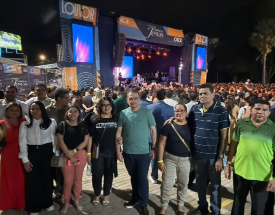 Gessivaldo participa do Festival Louvor a Jesus e irá incluir evento no calendário oficial