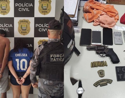 Casal é preso suspeito de envolvimento na morte de adolescente em Floriano
