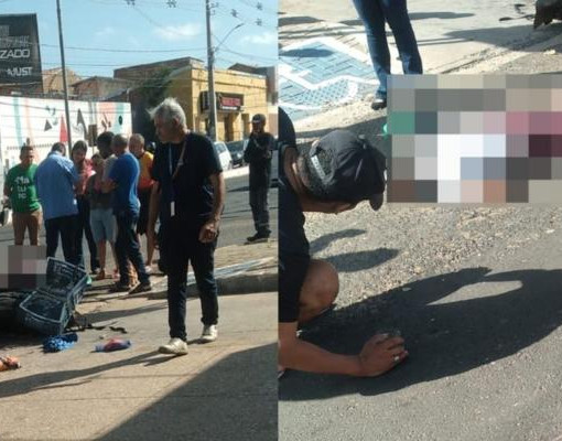 Motociclista morre em colisão com caminhão no Centro de Teresina