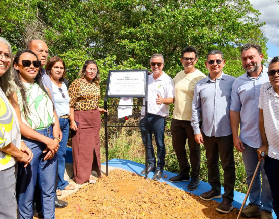 Deputado Dr. Vinícius participa da entrega de ponte em Novo Oriente