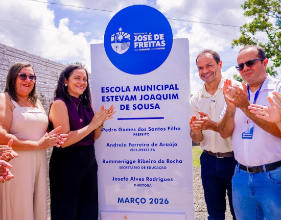 Prefeito Pedro Gomes entrega reforma da Escola Estevam Joaquim na comunidade Palmeirinha