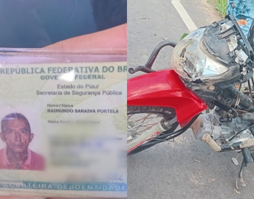 Motociclista morre após perder o controle do veículo e cair em uma ribanceira