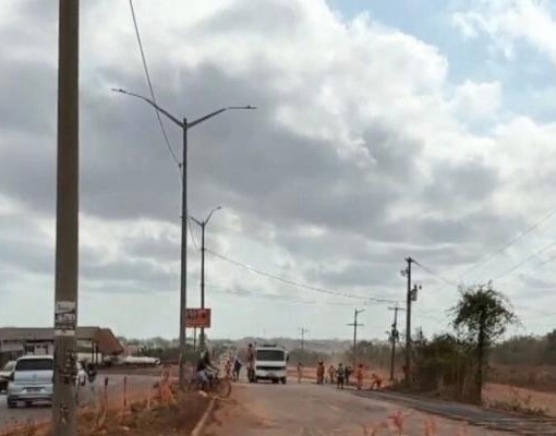 Acesso aos bairros é dificultado após obra da rotatória no Posto Fiscal em Timon