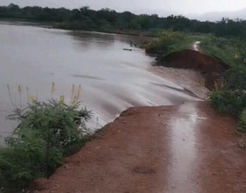 Duas barragens rompem após chuvas fortes e deixam cidades em alerta no Piauí