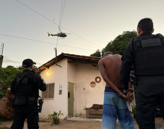 DRACO cumpre 30 mandados contra o crime organizado durante operação em Teresina