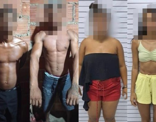 Quatro pessoas são presas com drogas durante operação da PM em Parnaíba