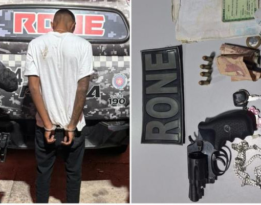 Adolescente é apreendido com arma após perseguição na zona Sudeste de Teresina