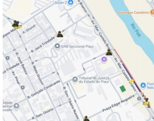 Trânsito é bloqueado em avenidas e ruas de Teresina para prévia de carnaval