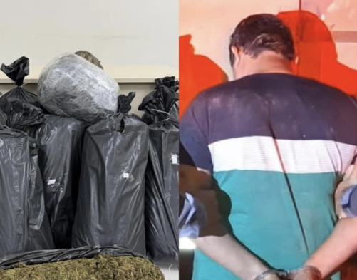Homem é preso transportando 121 kg de maconha no Sul do Piauí