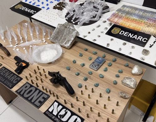 Ação policial cumpre dezenas de mandados na capital