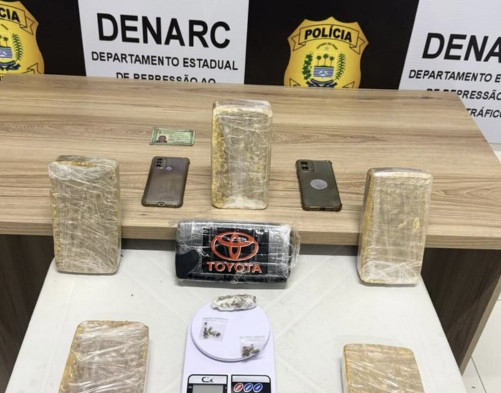 Operação policial apreende 6 kg de crack durante ação em Teresina