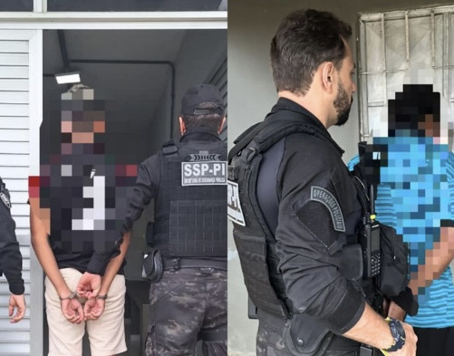 Três homens são presos em operação contra violência doméstica em Altos