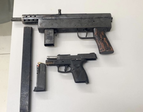 Homem é preso com submetralhadora e pistola após disparos na BR-316 em Monsenhor Gil