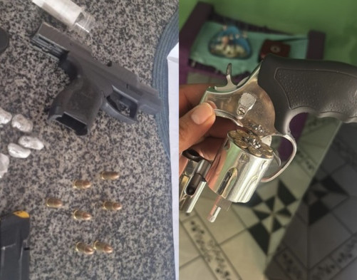 Suspeitos de tráfico de drogas são presos durante operação policial no interior do Piauí